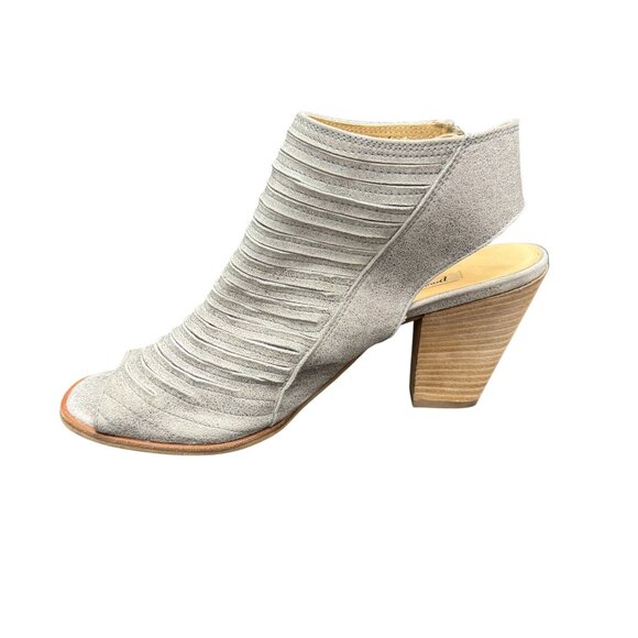 Paul Green Cayanne Peep Toe High Heel Booties Womens Leather, Size UK 7/US 9.5 - Picture 3 of 10